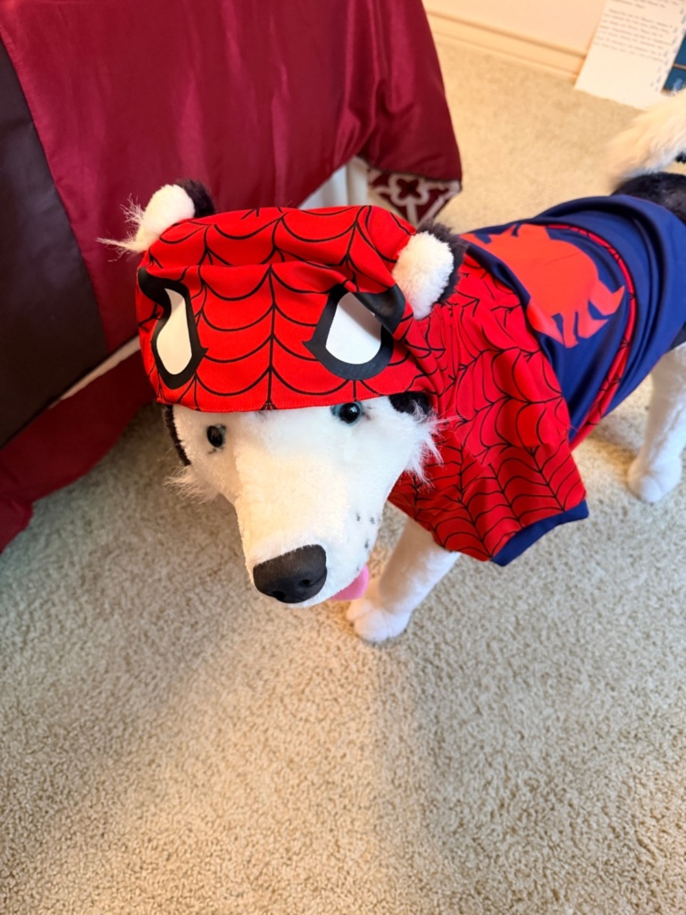 Marvel Spider-Man Dog Costume XXL Pet Halloween Outfit